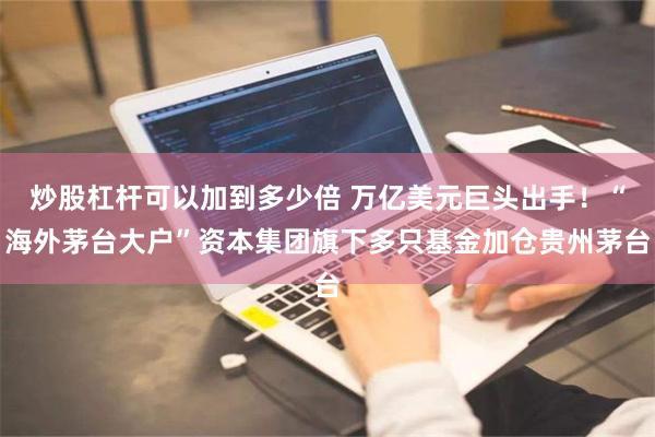 炒股杠杆可以加到多少倍 万亿美元巨头出手！“海外茅台大户”资本集团旗下多只基金加仓贵州茅台