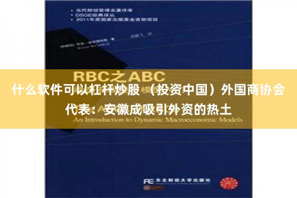 什么软件可以杠杆炒股 （投资中国）外国商协会代表：安徽成吸引外资的热土