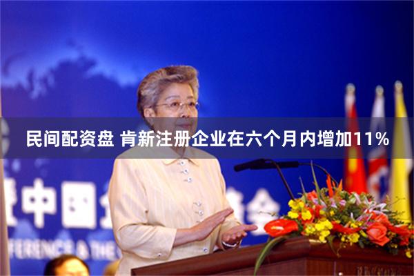 民间配资盘 肯新注册企业在六个月内增加11%
